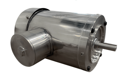 Max Motion MQSP-204RB | NEMA Motor 2HP, 1800RPM, 208-230/460V, Frame 56C, TEFC, Round Body Base