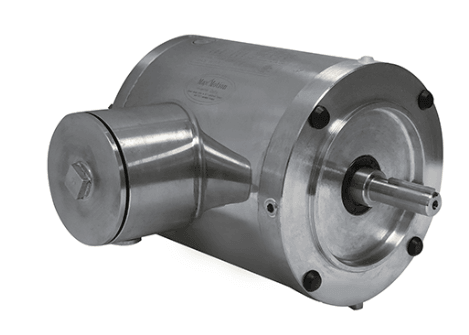 Max Motion MPS-344RB | NEMA Motor 3/4HP, 1800RPM, 575V, Frame 56C, TENV, Round Body Base
