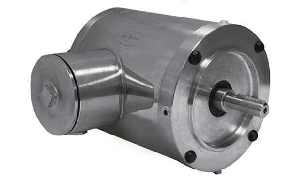 Max Motion MQS-342RB | NEMA Motor 3/4HP, 3600RPM, 208-230/460V, Frame 56C, TENV, Round Body Base