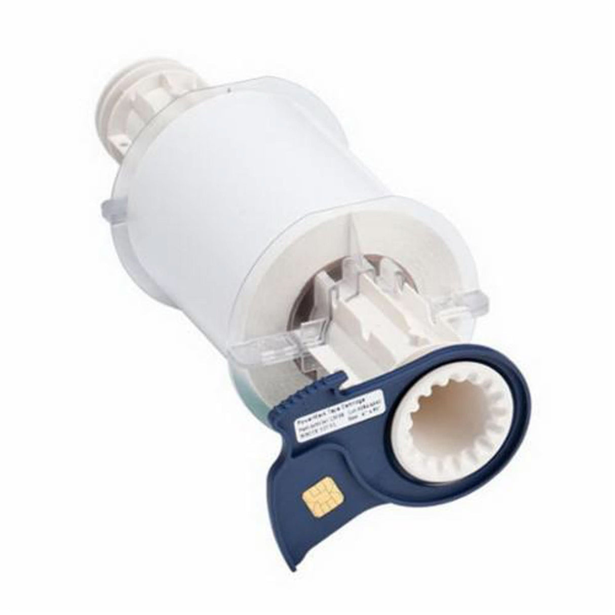 Indoor-Outdoor Label Printer Tape, Vinyl, White, 4" Width