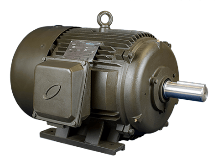 Max Motion MQP-13 | T-Frame Motor 2HP, 1200RPM, 208-230/460V, Frame 184T, TEFC, Cast Iron