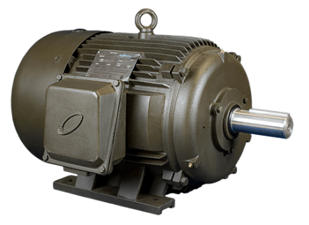 Max Motion MQP-23 | T-Frame Motor 5HP, 1200RPM, 208-230/460V, Frame 215T, TEFC, Cast Iron