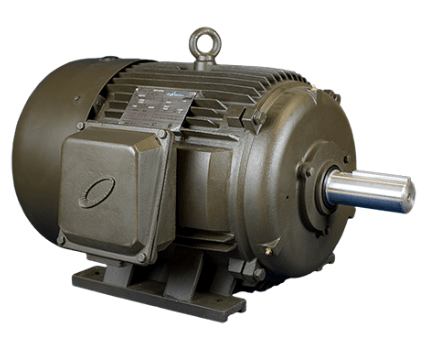 Max Motion MQP-73 | T-Frame Motor 75HP, 1200RPM, 208-230/460V, Frame 405T, TEFC, Cast Iron