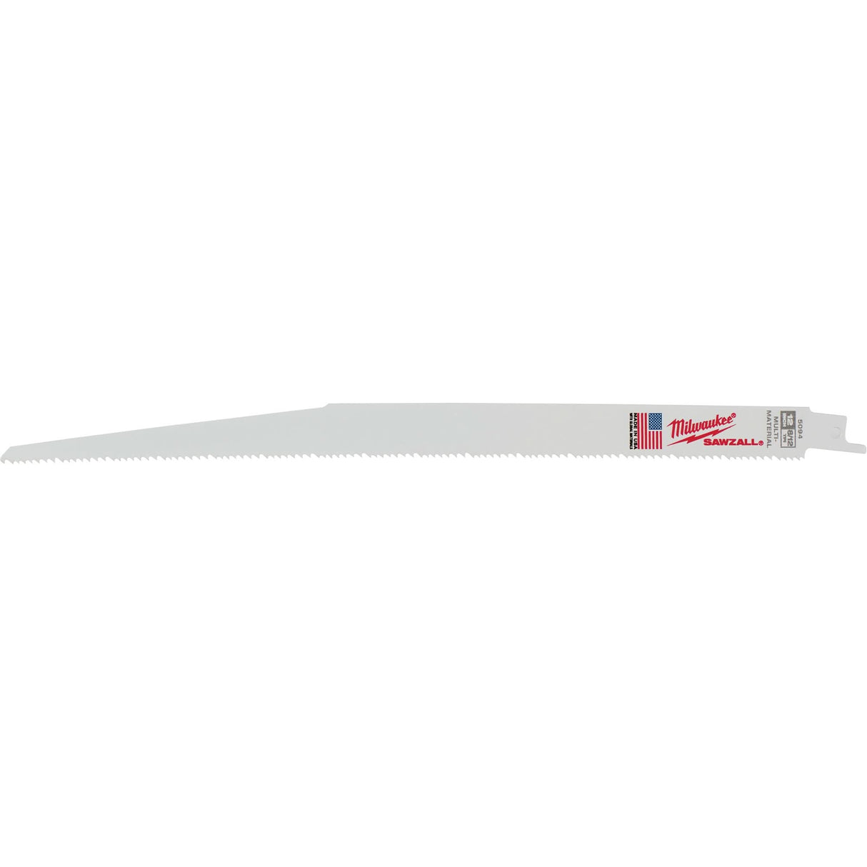 Sawzall® Reciprocating Saw Blades, Bi-Metal, 8-12 TPI, 12" L x 3/4" W