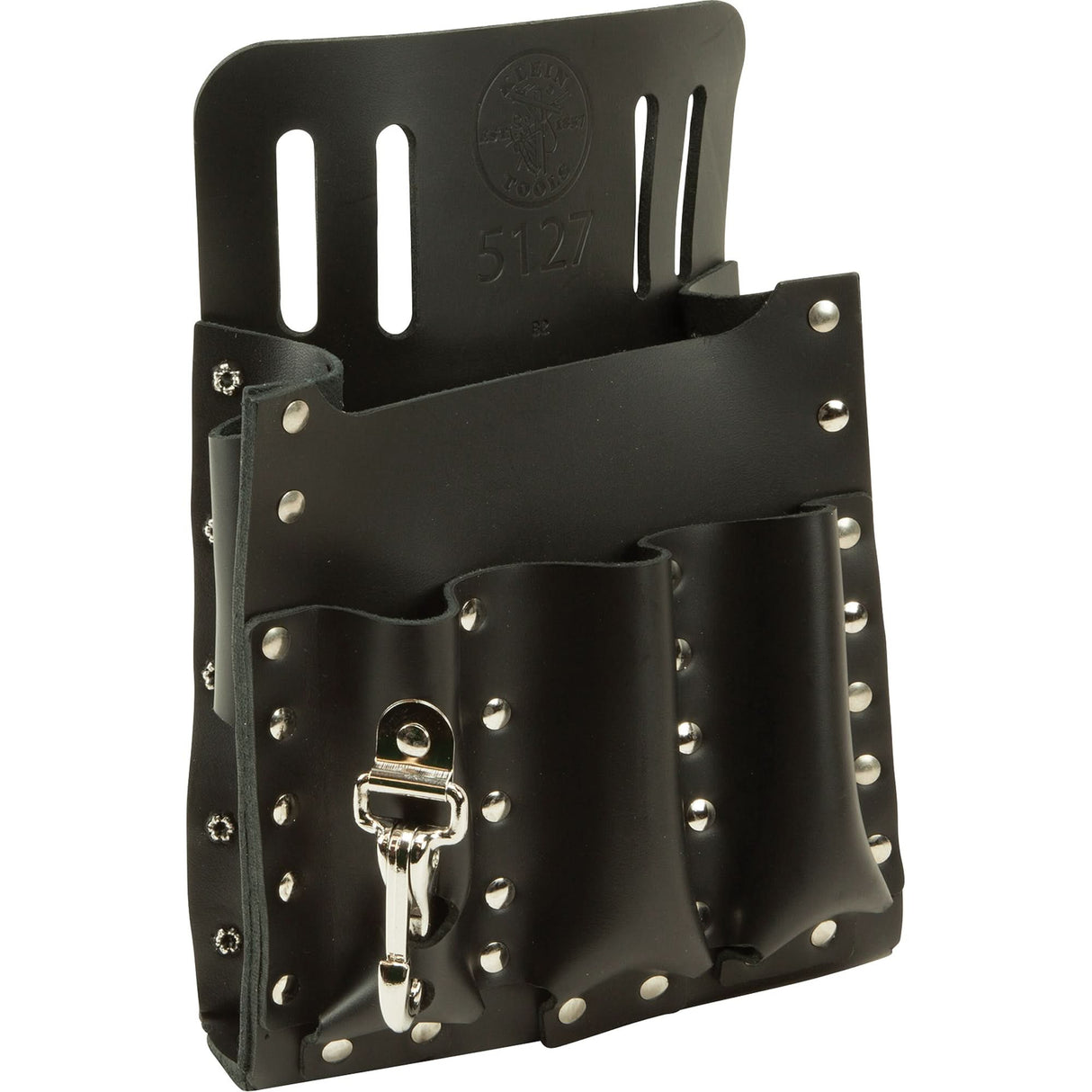 Tool Pouches, Multiple Tool Holder, Leather, 6 Pockets
