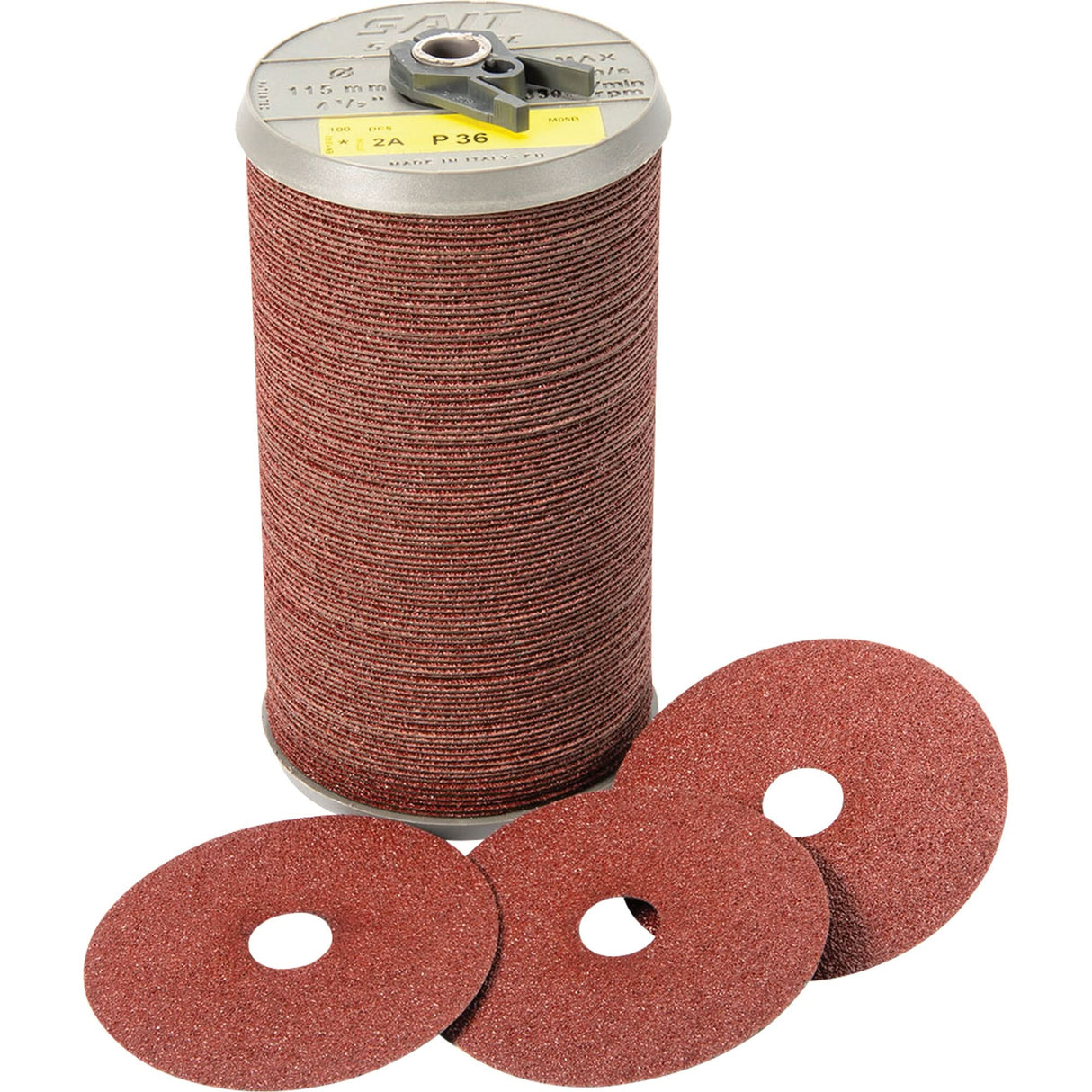 Blue Line™ General Purpose Fibre Disc, Aluminum Oxide, 16, 7" Dia x 7/8" Arbor