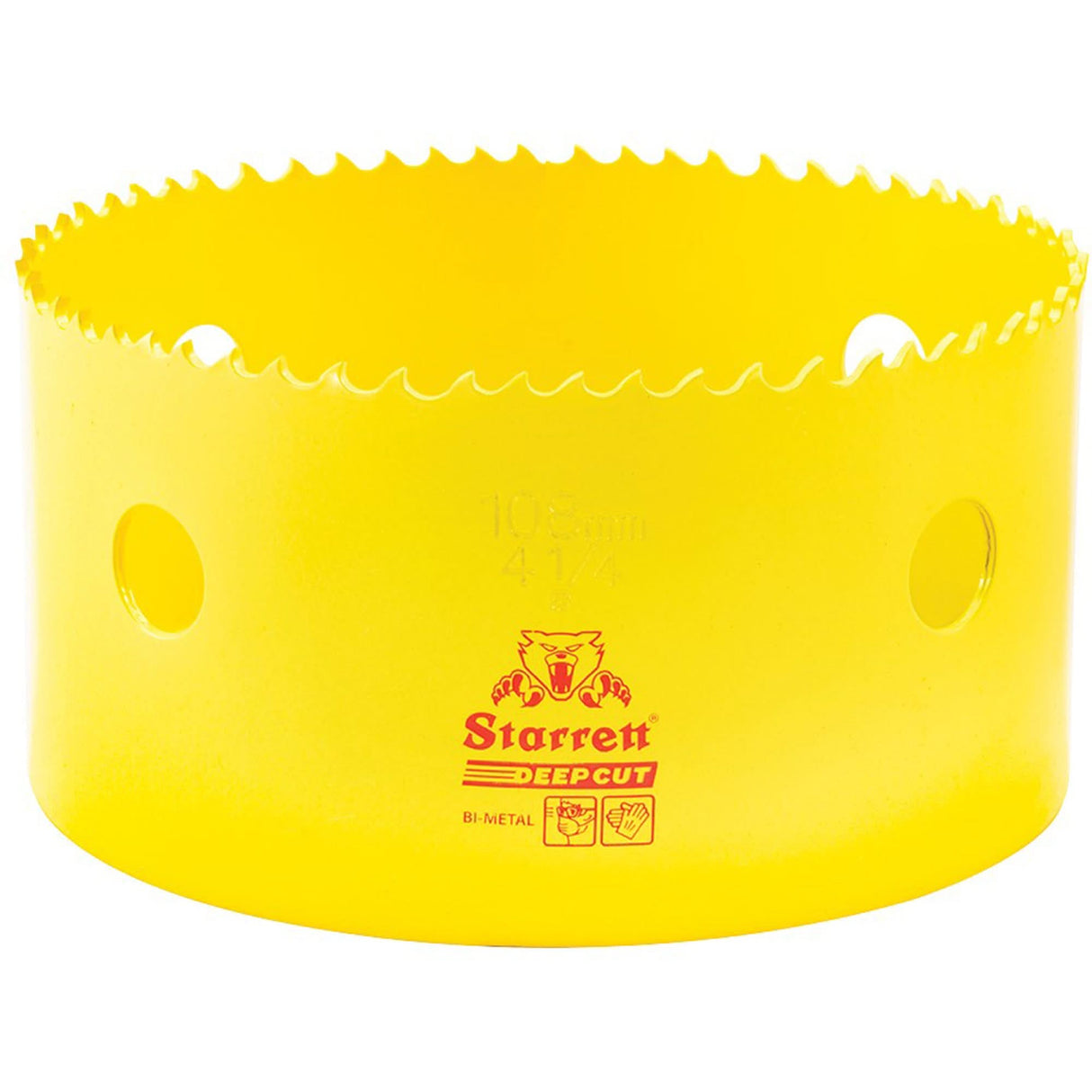 Bi-Metal Holesaw - 4-1/4", 4-1/4", 2" Depth of Cut, Bi-Metal