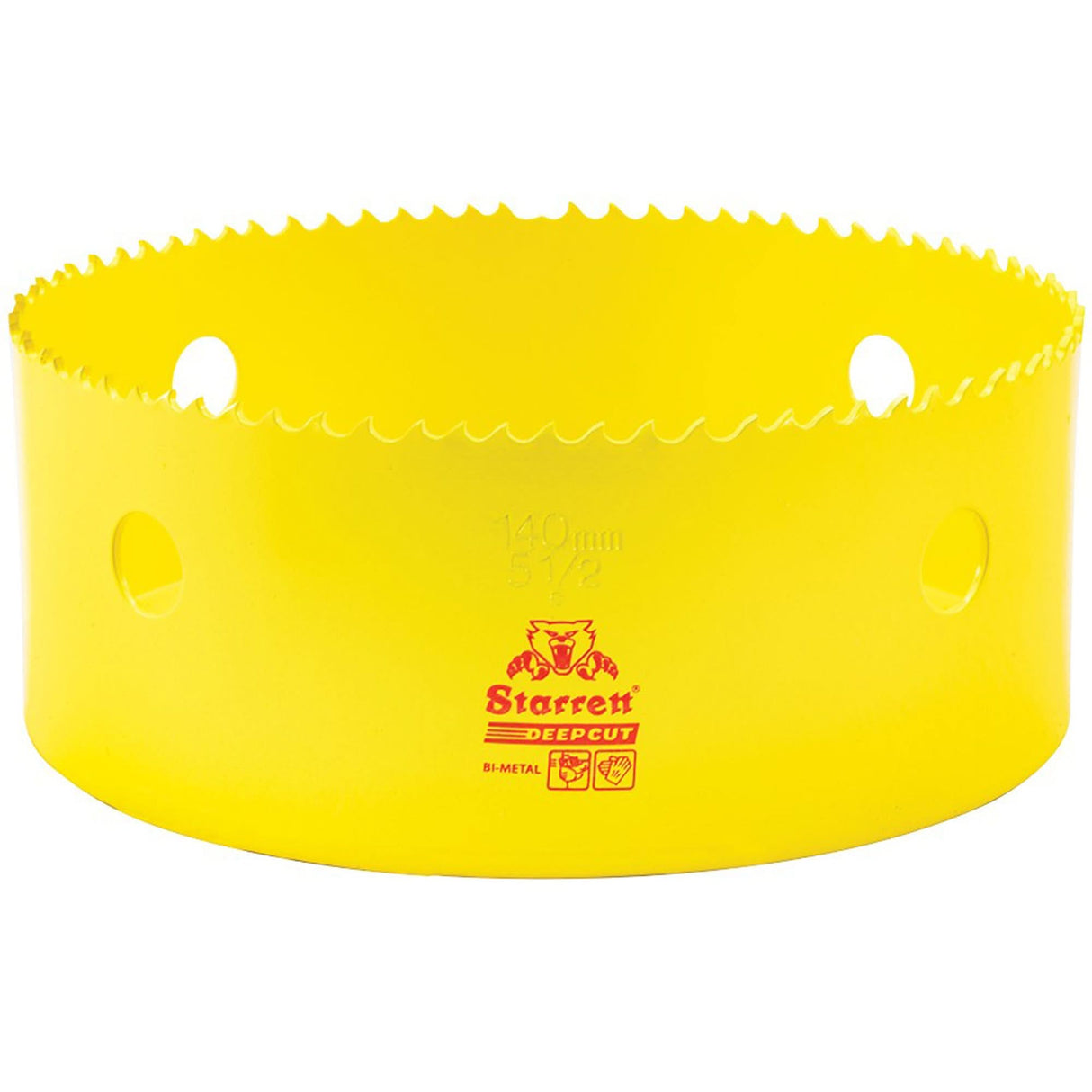 Bi-Metal Holesaw - 5-1/2", 5-1/2", 2" Depth of Cut, Bi-Metal