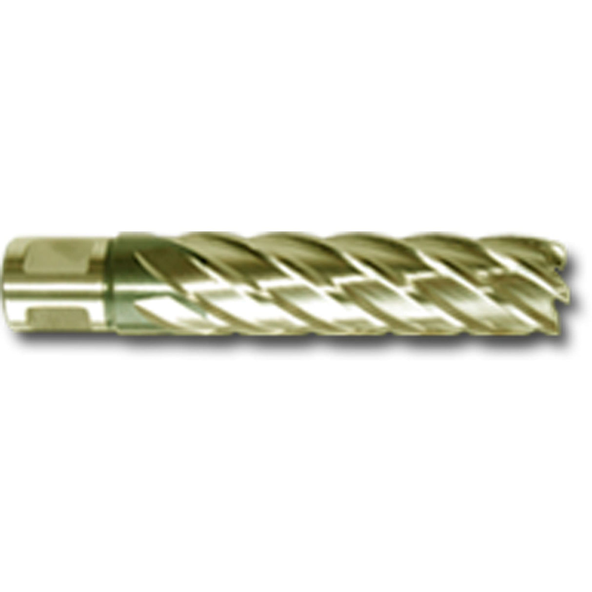 Annular Cutter, 2" Diameter, High Speed Cobalt, 1" Depth of Cut, 3/4" Shank