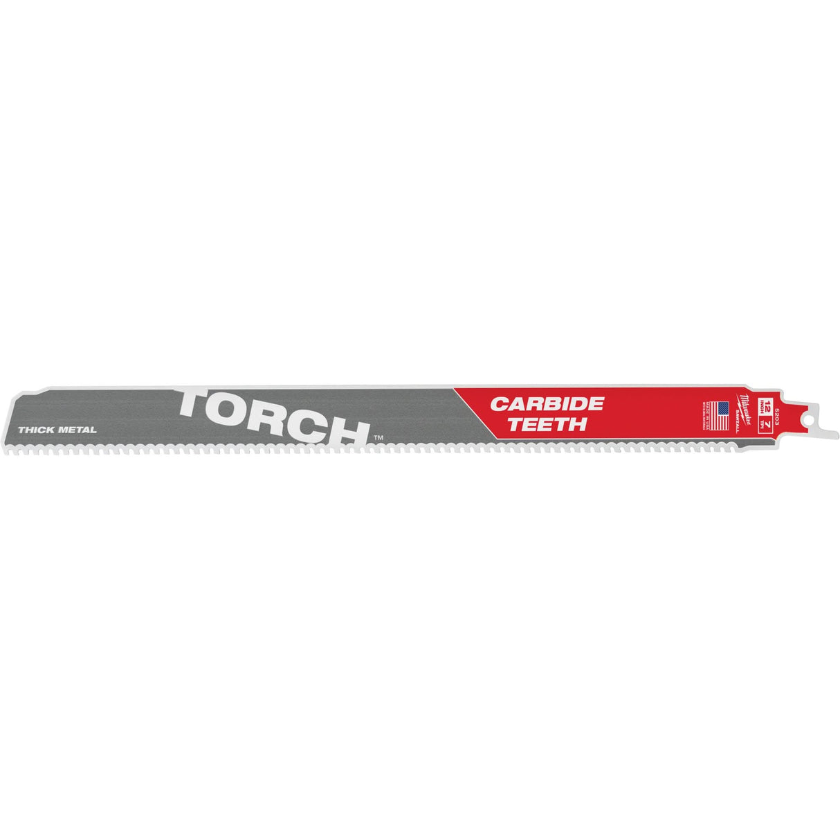 Sawzall® Torch™ Blade, Carbide, 7 TPI, 12" L x 1" W