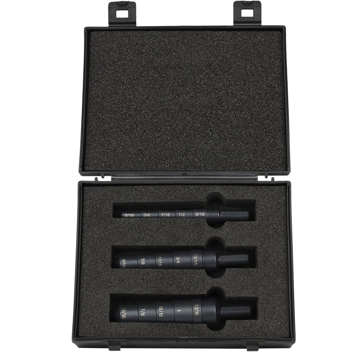 2874 Stepped Drill / Reamer Set, 3 Pieces, High Speed Steel