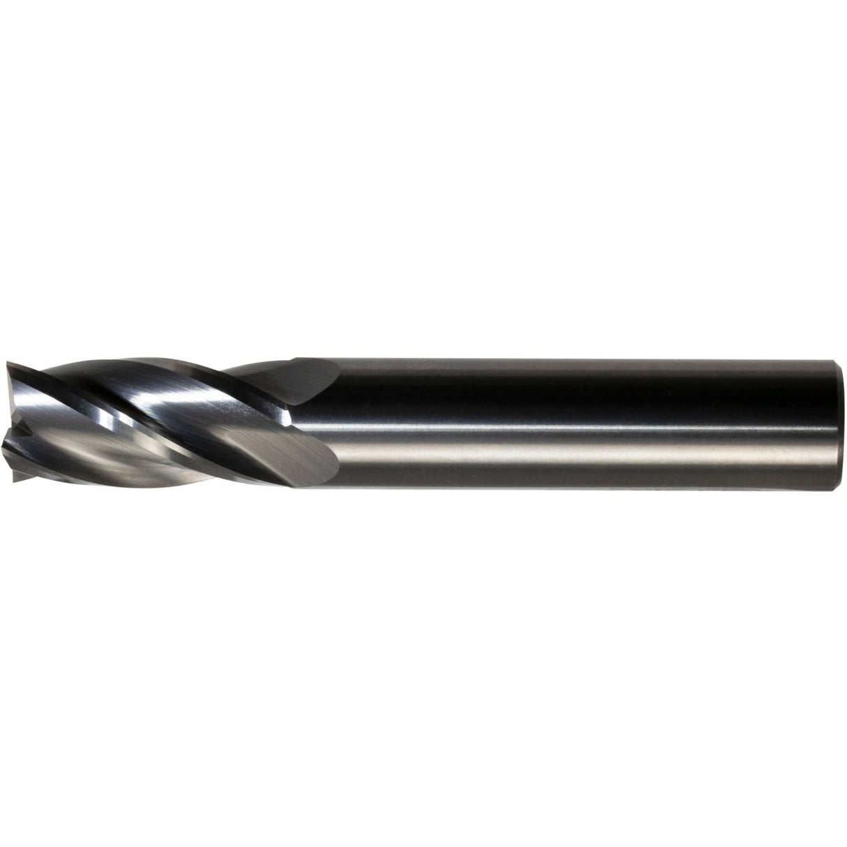 CEM-SE-4 Square Nose Single End General Purpose End Mill, 1/2" Dia., 3" L, 4 Flutes, 1/2" Shank, Carbide