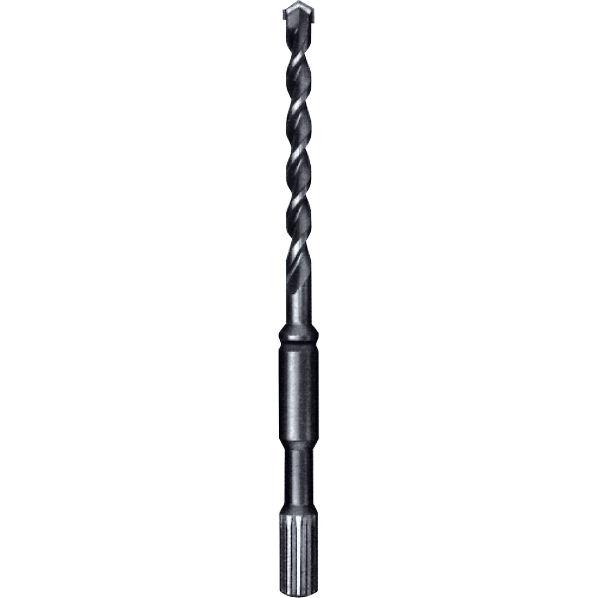 Heavy-Duty 4-Cutter Bit, 1", Spline Shank, Carbide