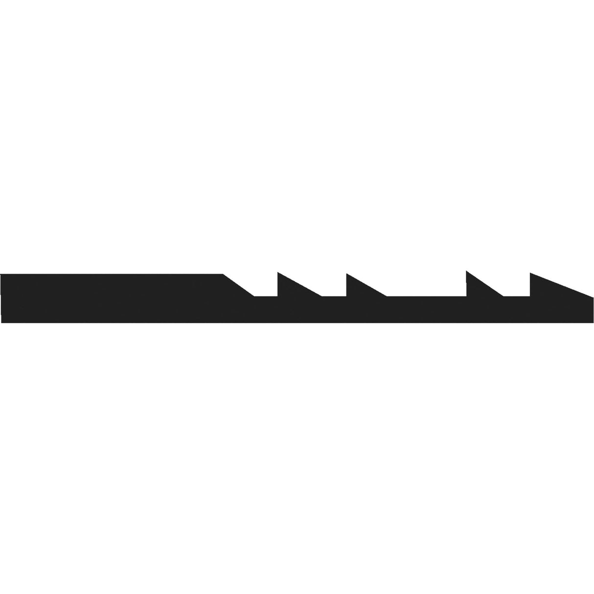 12-Piece Double Tooth Scroll Saw Blades, Scroll cutting, 0.03" W x 5" L, 27 TPI