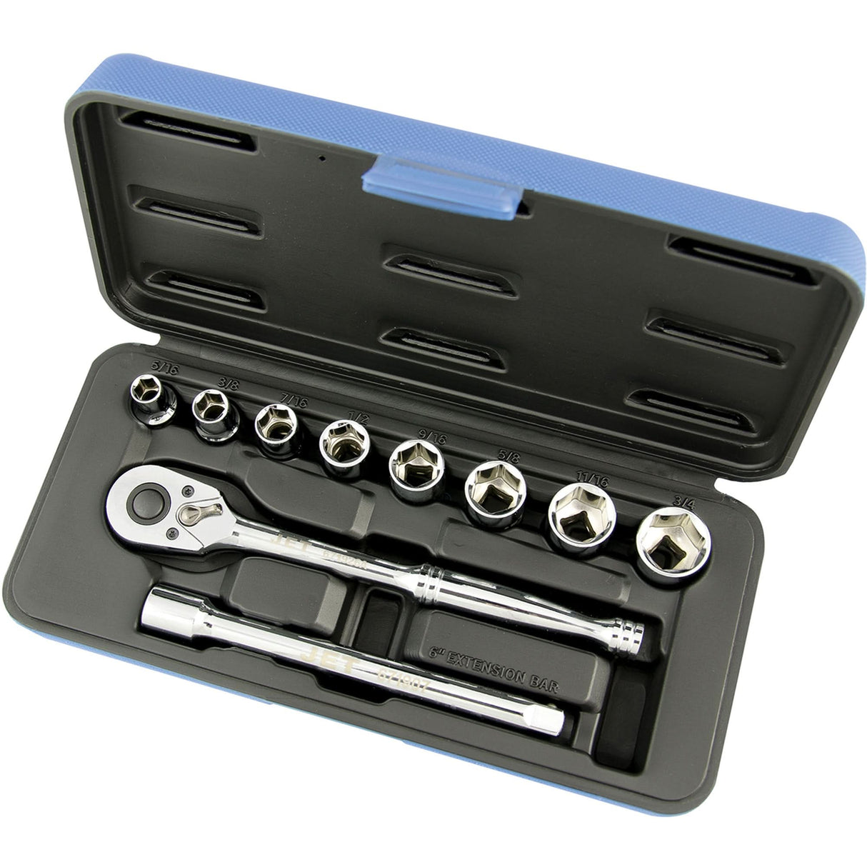 SW3811-6 SAE Socket Wrench Set, 11 Pcs, 3/8" Drive Size