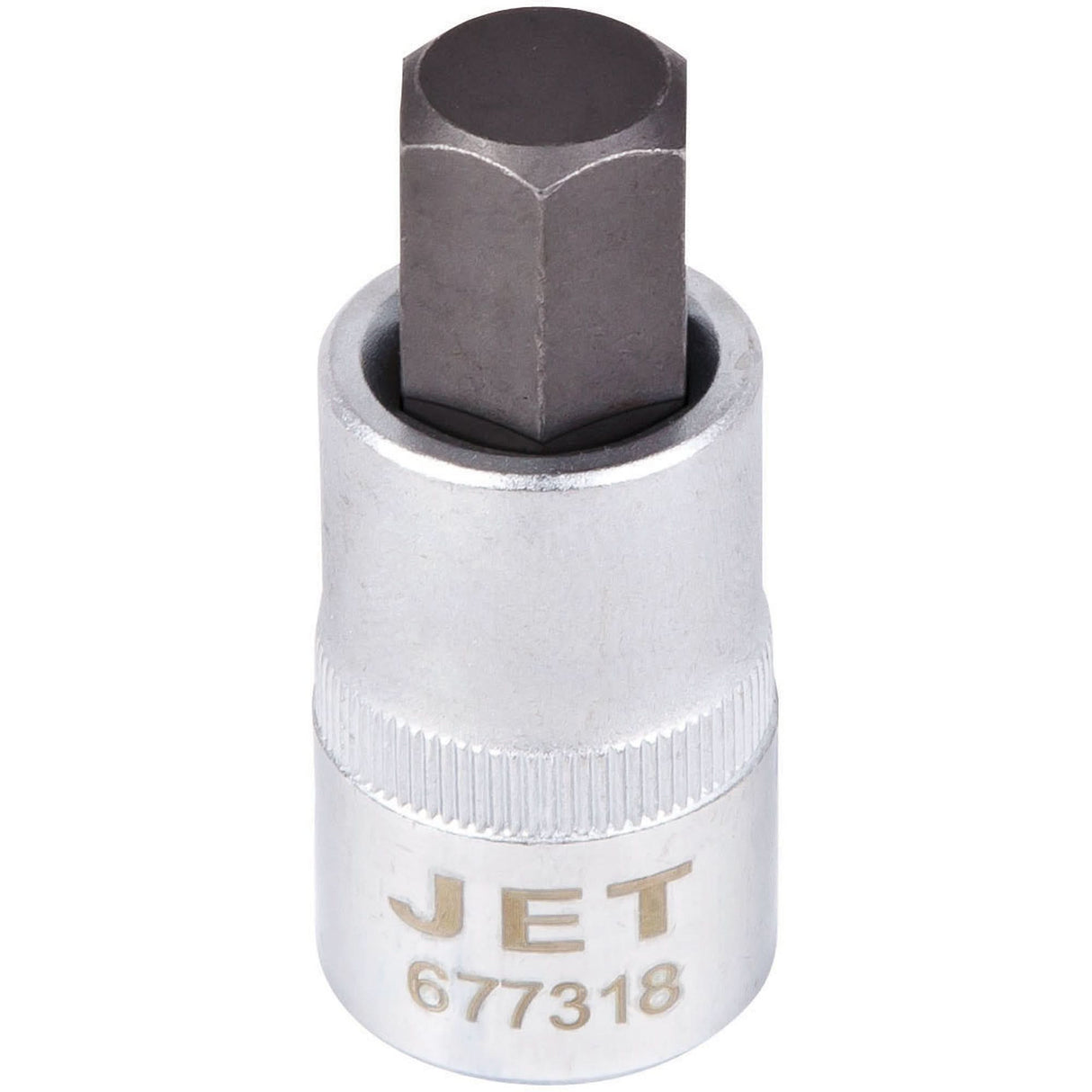 Bit Socket, Hex, 9/16" x 2" L, 1/2" Drive