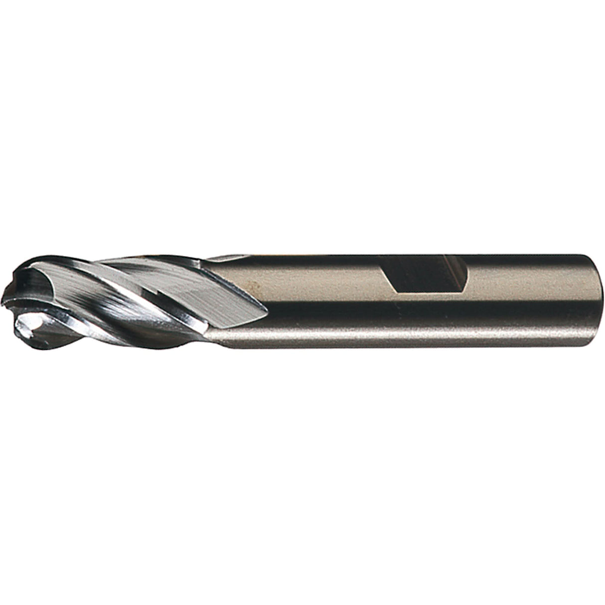 Centre Cutting Ball Nose Single End Finishers, 3/4" Dia., 4 Flutes, High Speed Steel