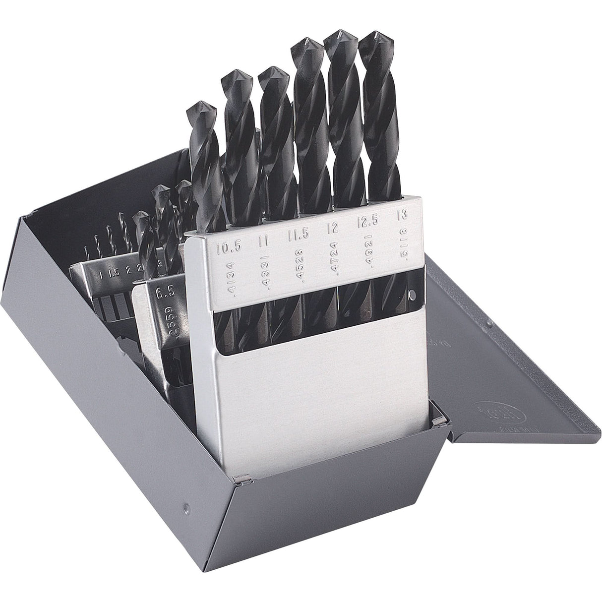 Drill Sets, 25 Pieces, High Speed Steel