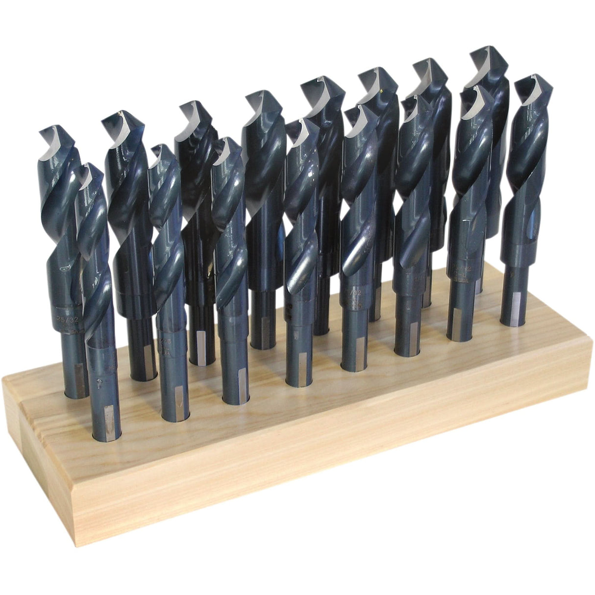 Drill Sets, 16 Pieces, High Speed Steel
