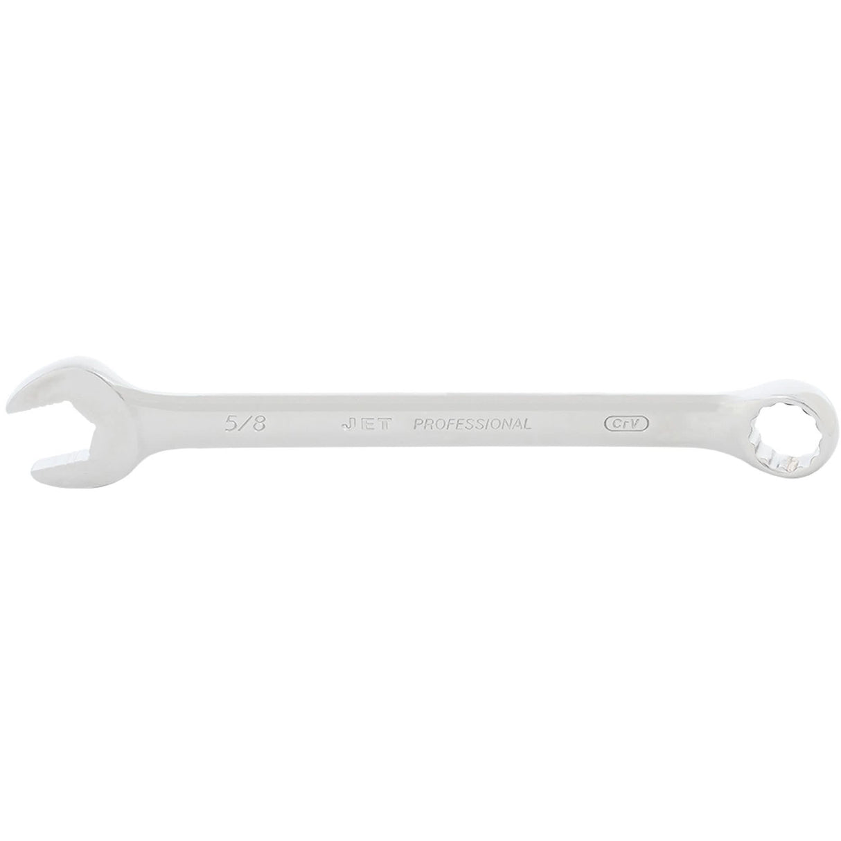 Long Pattern Fully Polished Combination Wrench, 5/8", Polished Finish