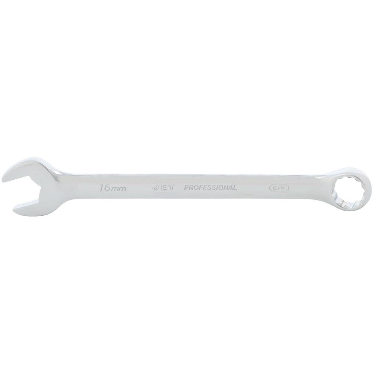 Long Pattern Fully Polished Combination Wrench, 8 mm, Chrome Finish