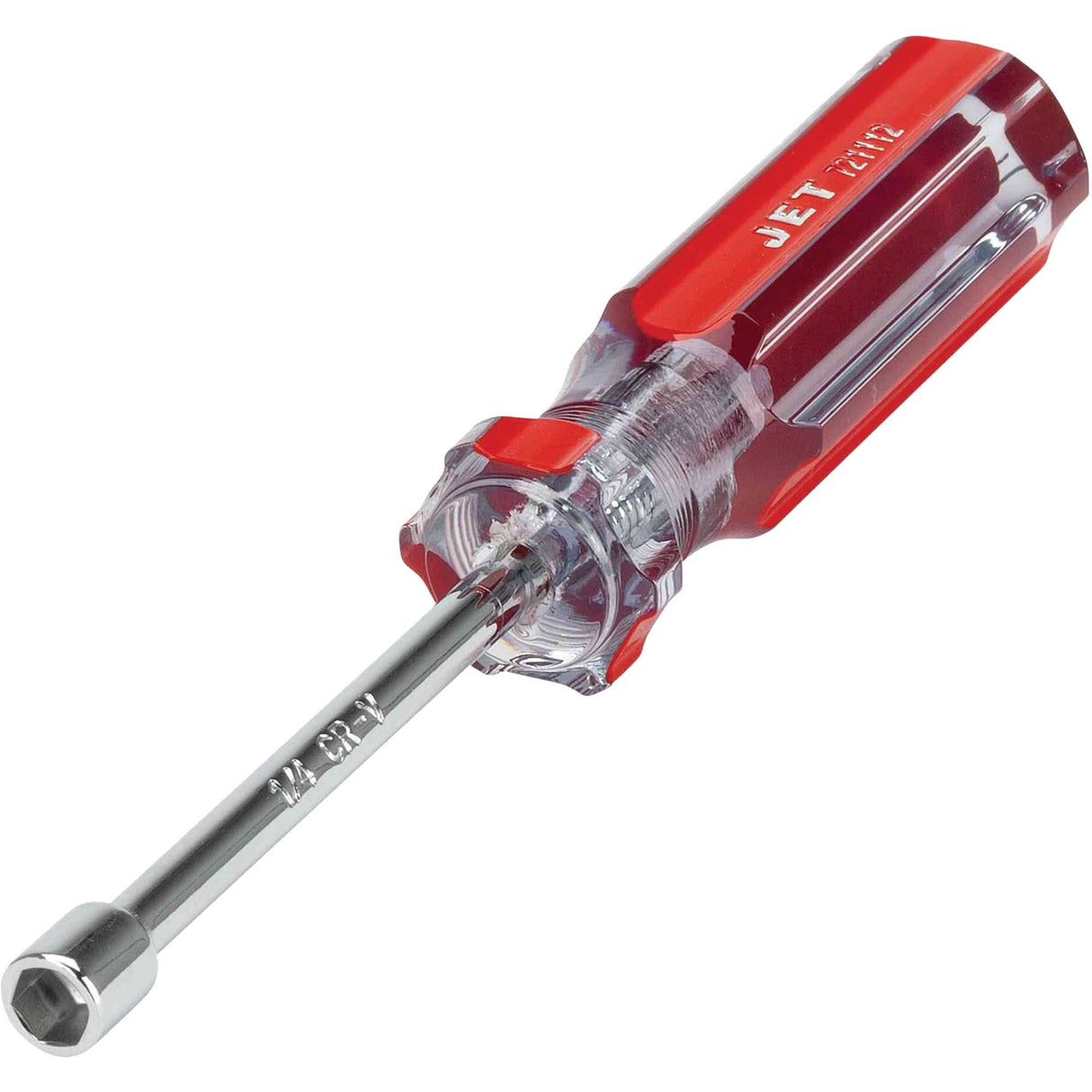 Jumbo Handle Nut Driver, 1/4" Drive, 3-1/2" L, Non Magnetic
