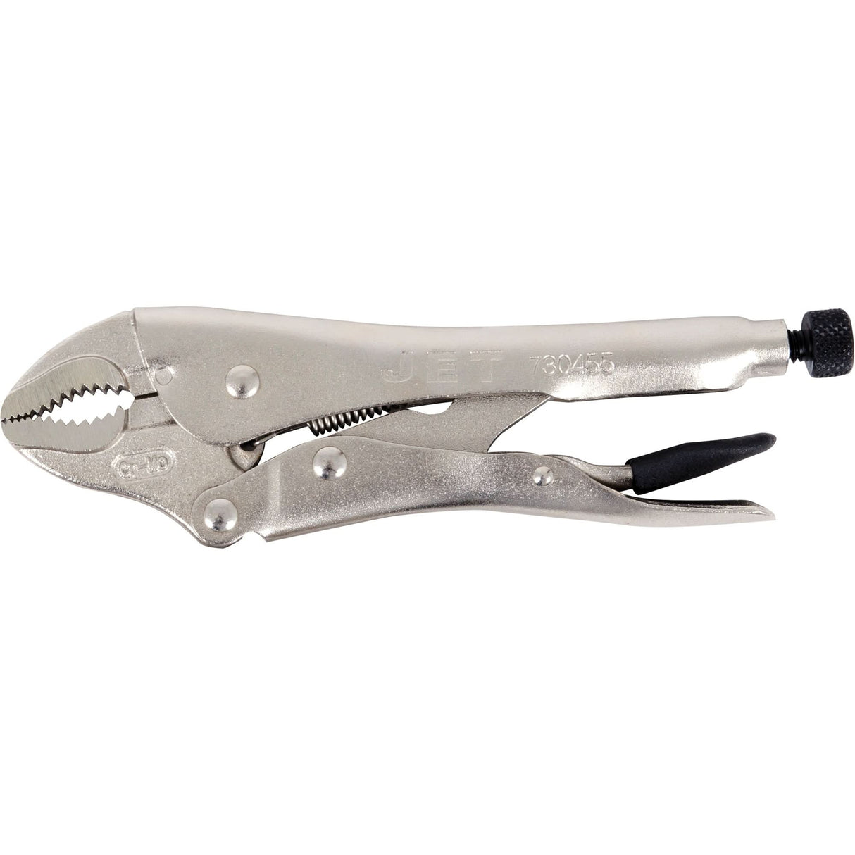 J7WR Super Heavy-Duty Locking Pliers with Cutter, 7" Length, Curved Jaw