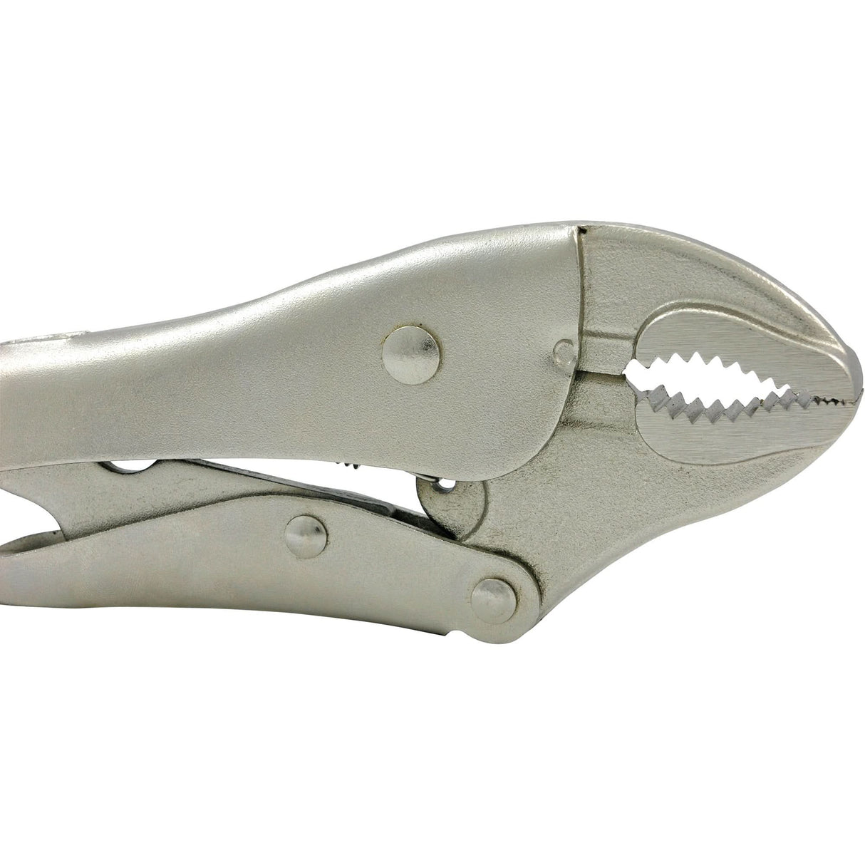 J10WR Super Heavy-Duty Locking Pliers with Cutter, 10" Length, Curved Jaw