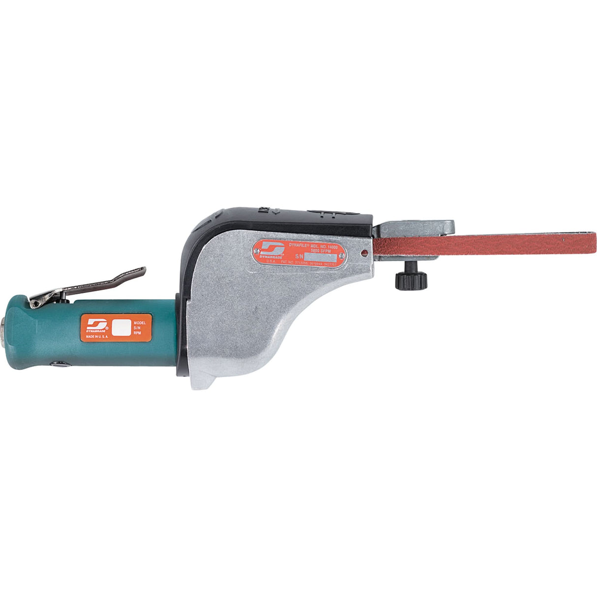 Dynafile® Abrasive Belt Machines, 1/8-1/2" x 24", 31 CFM, 1/4" NPT