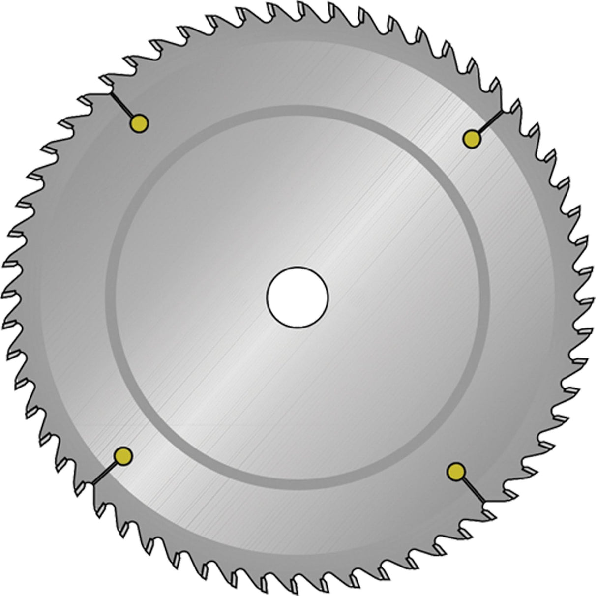 Industrial Saw Blade - Chipboard, 16", 80 Teeth, Laminate Use