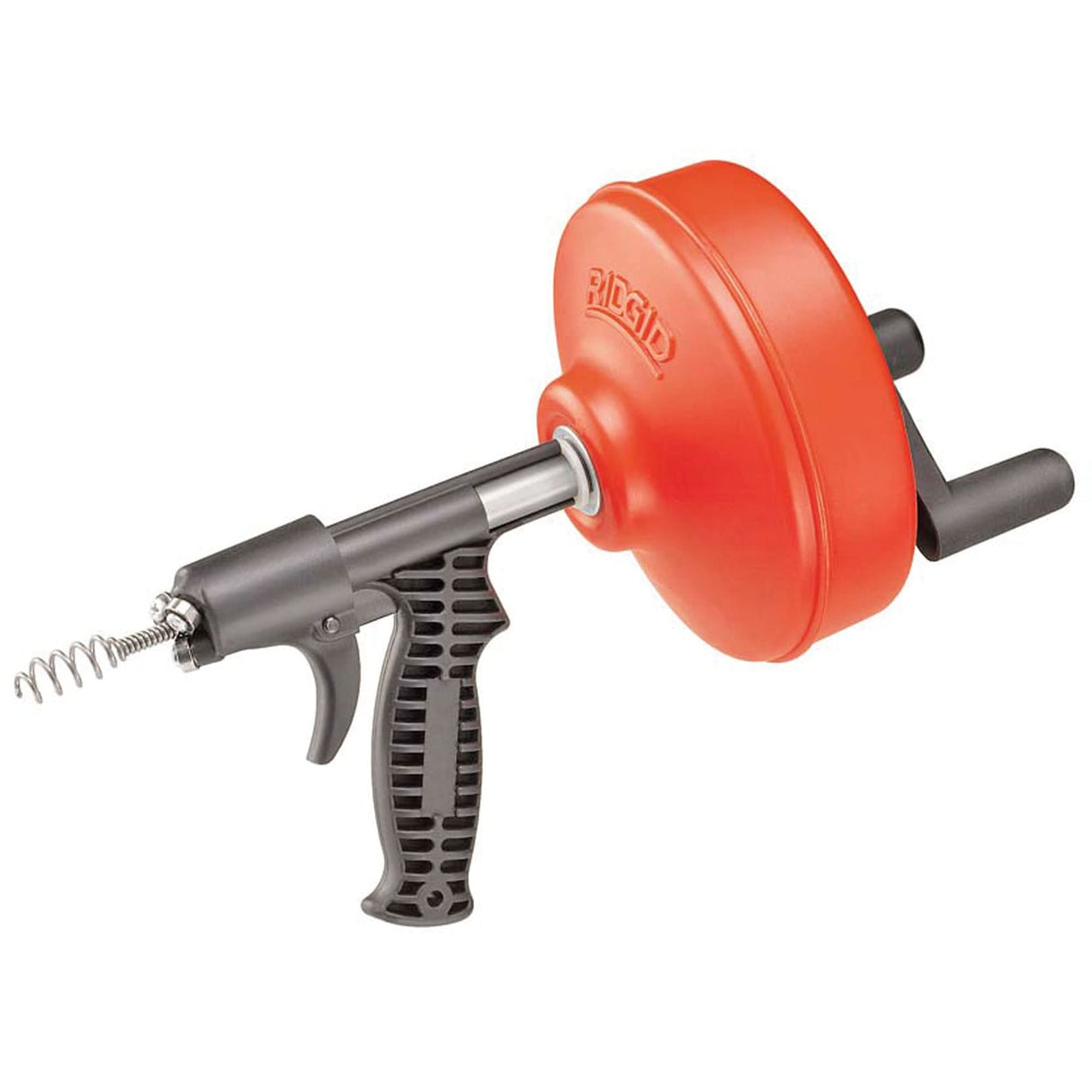 Kwik-Spin® Hand Spinner, Bulb, 25' Cable Length, 1/4" Cable Diameter