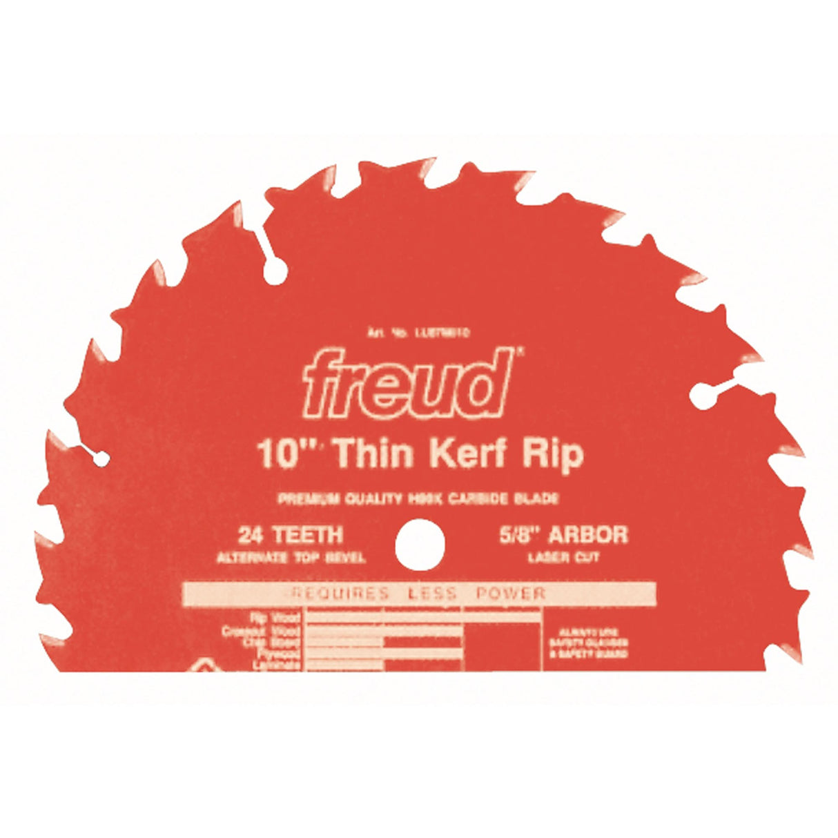 TCS Industrial Saw Blade - Rip/Crosscut Thin Kerf, 8", 22 Teeth, Wood Use