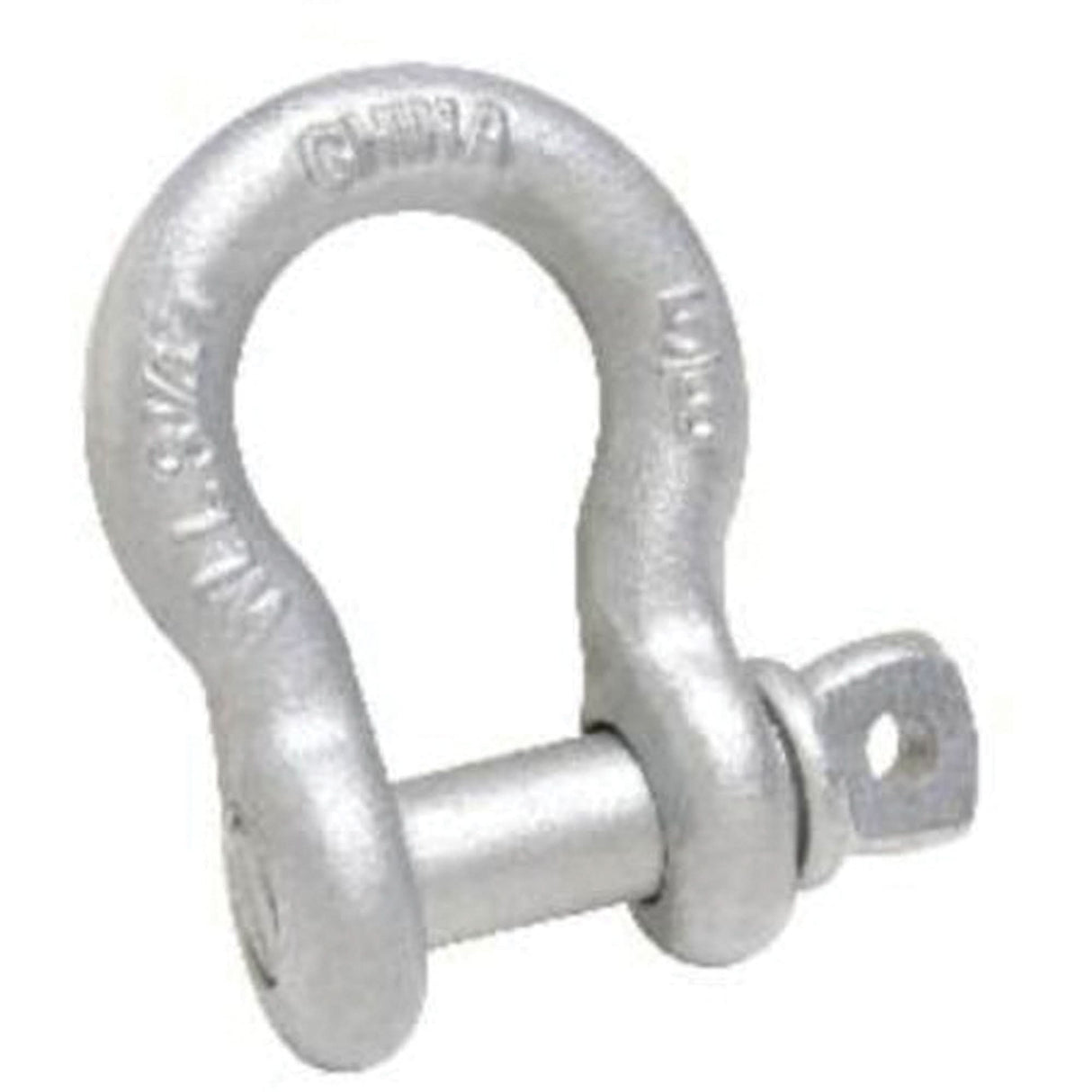 Anchor Shackle, 3/16", Screw Pin, Hot Dip Galvanized