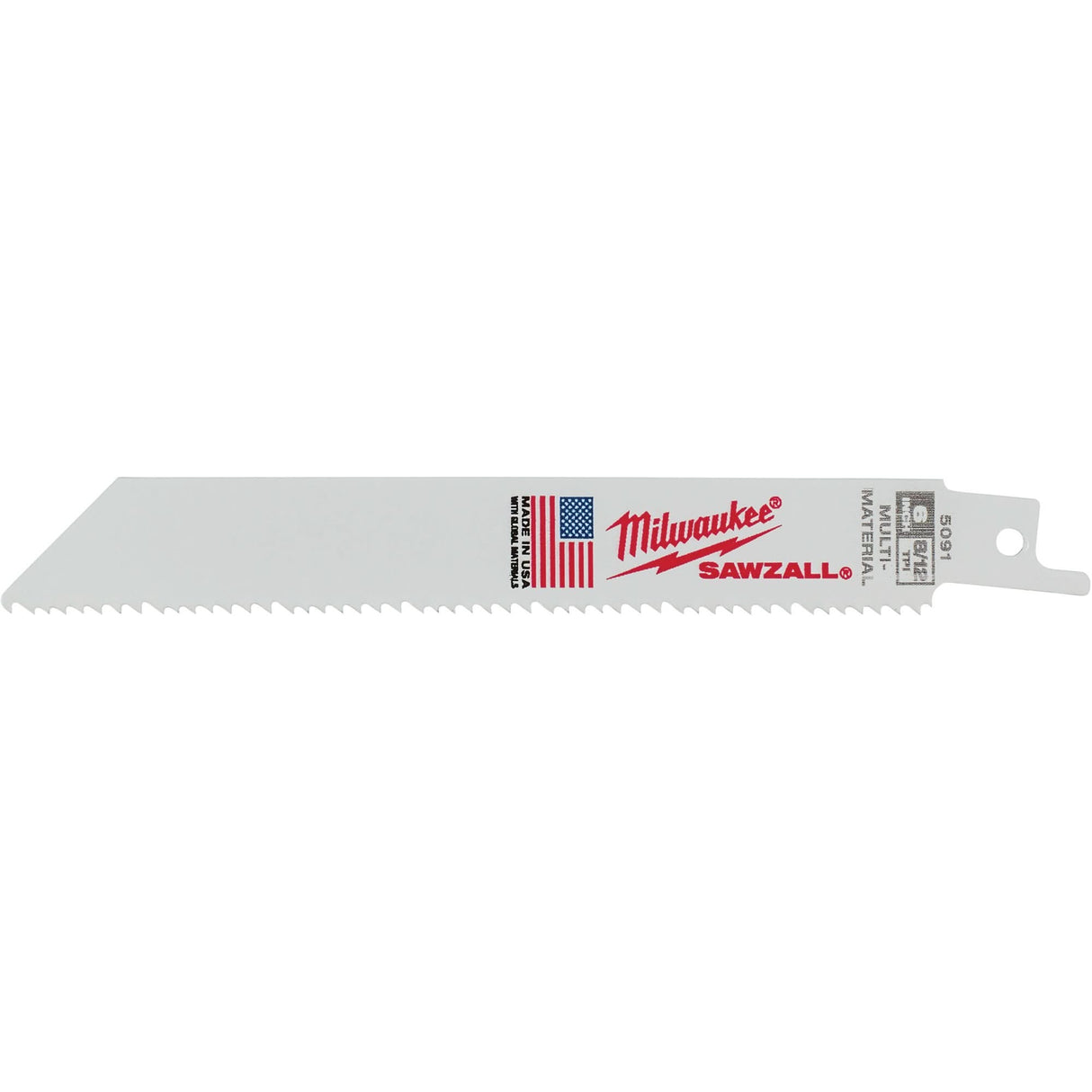 High Performance Super Sawzall® Blades, Bi-Metal, 8.5 TPI, 6" L x 3/4" W