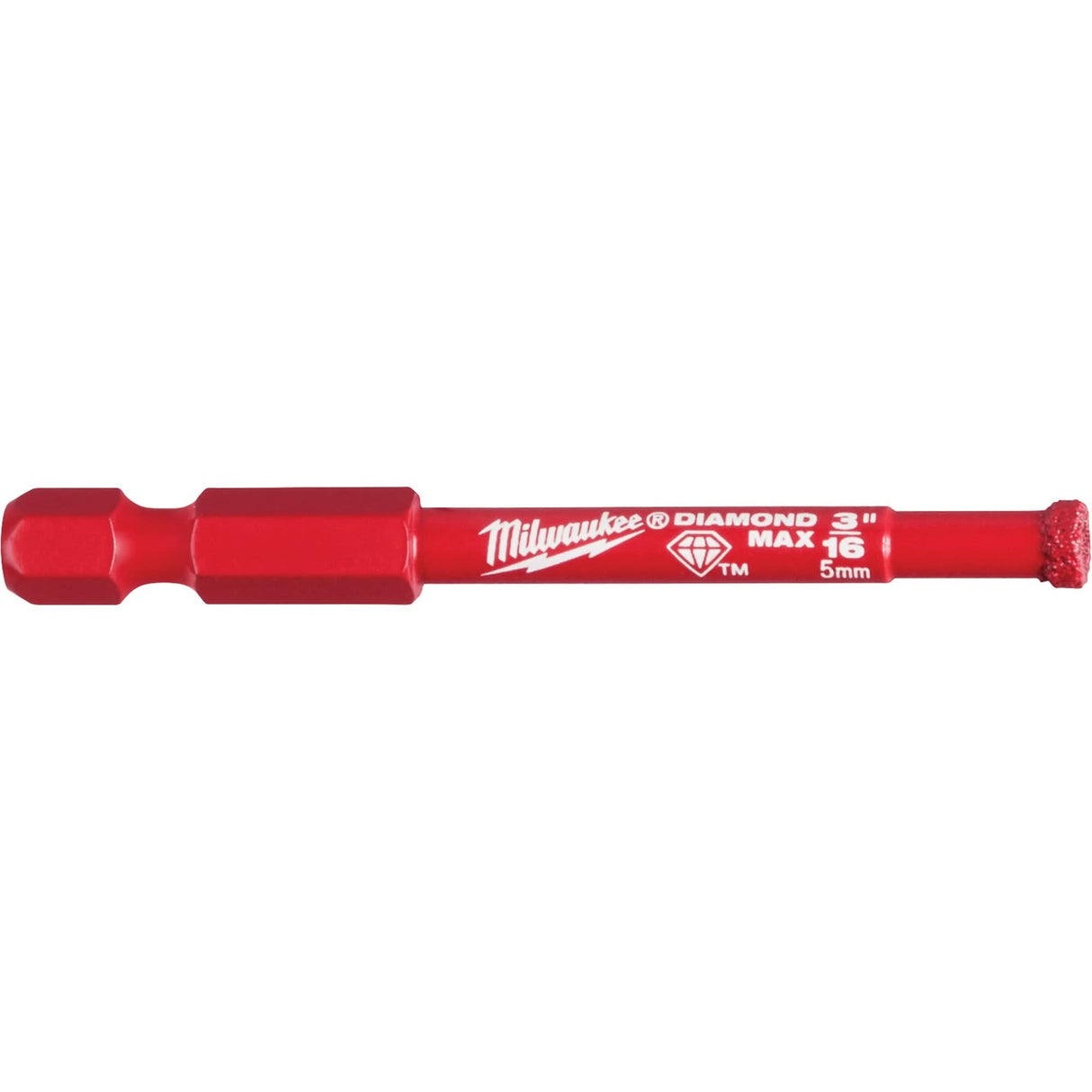 Diamond Plus™ Hole Saw, 3/16", 1" Depth of Cut, Diamond