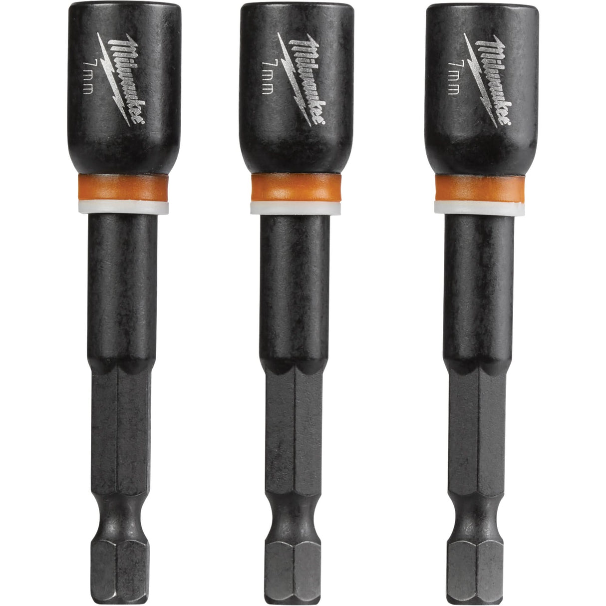 Shockwave™ Impact Duty™ Nut Driver, 1/4" Tip, 7 mm Drive, 2-9/16" L, Magnetic