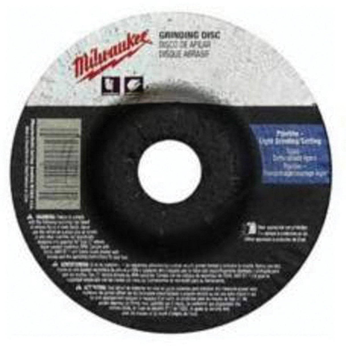 Grinding Wheel, 4-1/2" x 1/8", 7/8" Arbor, Aluminum Oxide, Type 27