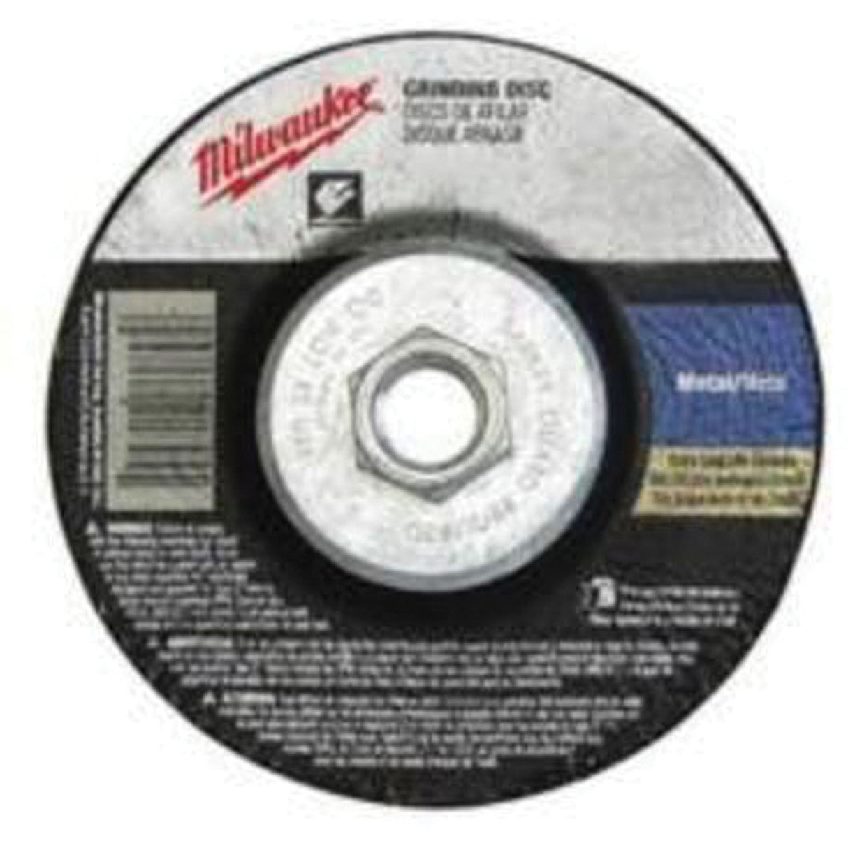Grinding Wheel, 4-1/2" x 1/4", 5/8"-11 Arbor, Zirconium, Type 27