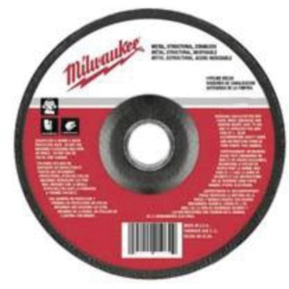 Grinding Wheel, 6" x 1/8", 5/8"-11 Arbor, Aluminum Oxide, Type 27