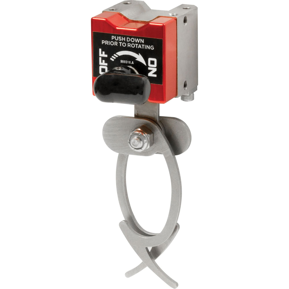 On/Off Magnetic Hanging Hooks, 5-3/4" Length, 1-3/4" Diameter, 35 lbs. Capacity