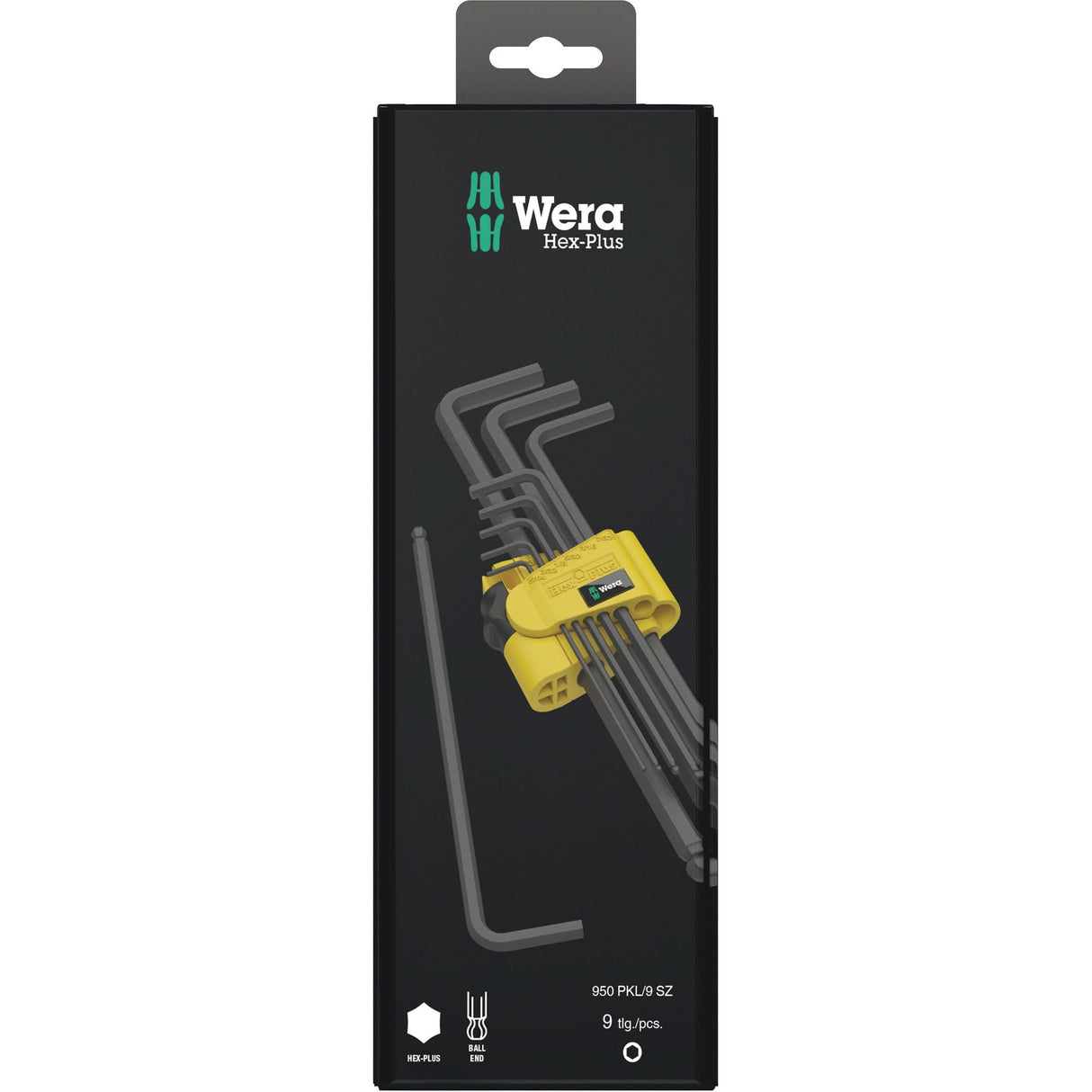 Hex Plus Key Set, 9 Pcs., Imperial