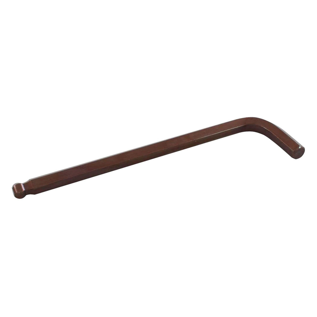 Long Hex Key, Ball End, 9/16" x 9.06" L, L Shape