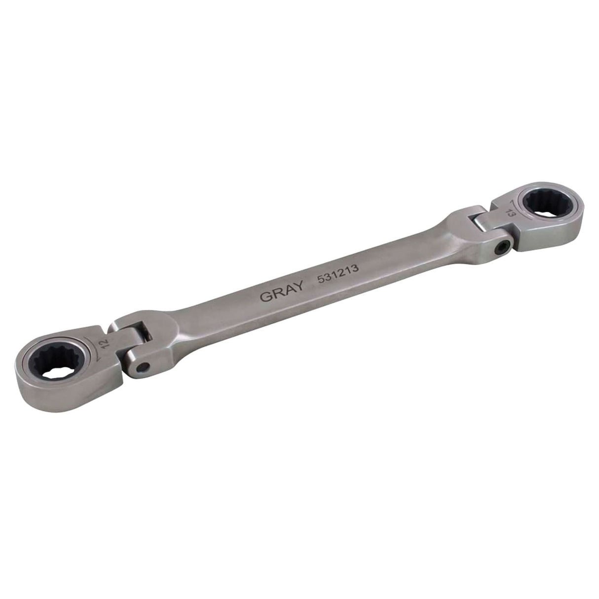 Double Box End Flex Head Ratcheting Wrench