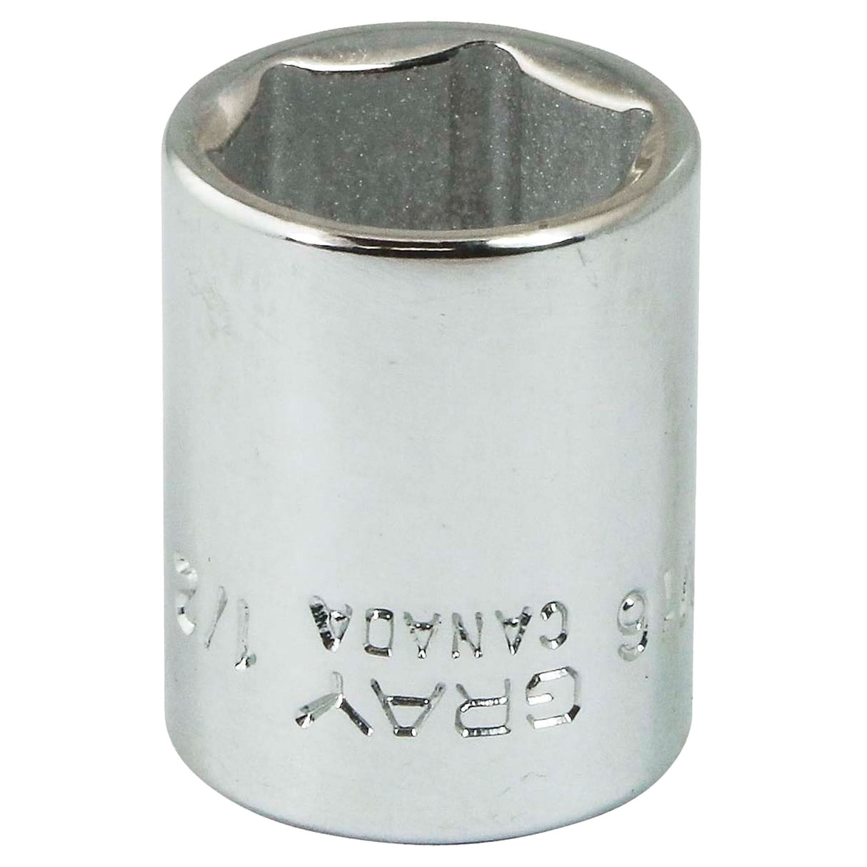 Socket, 1/2", 1/4" Drive, 6 Points