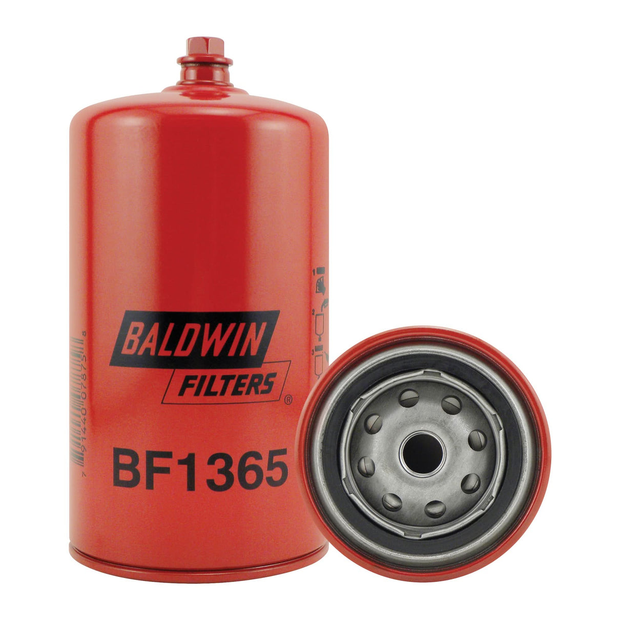 BF1365 Spin-On Fuel/Water Separator with Drain
