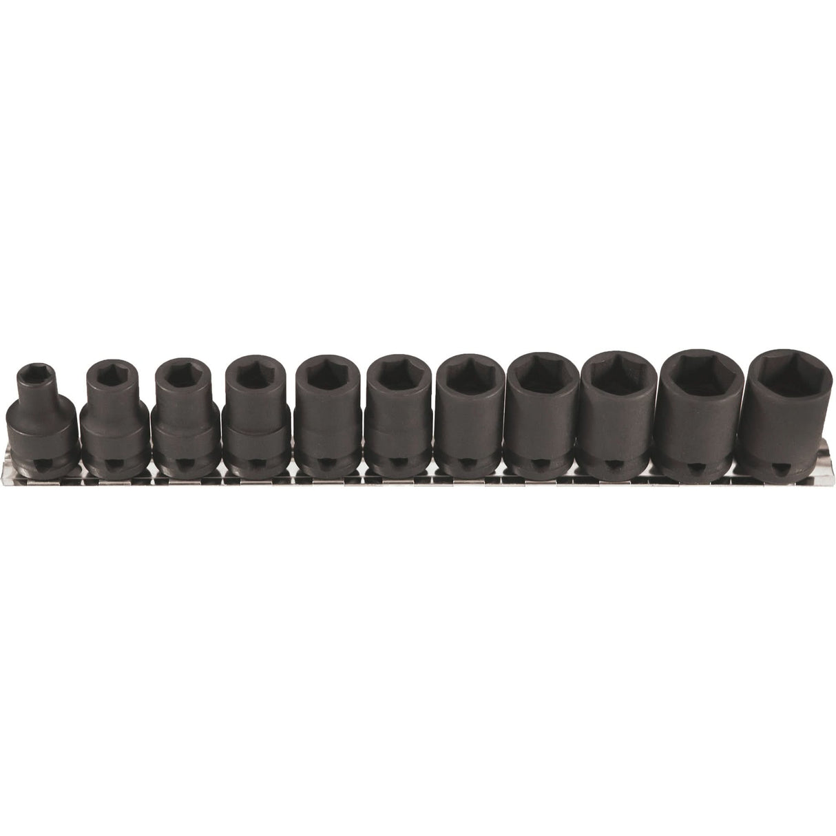 Thin Walled Socket Set, 11 Pcs, Impact, 3/8" Drive Size