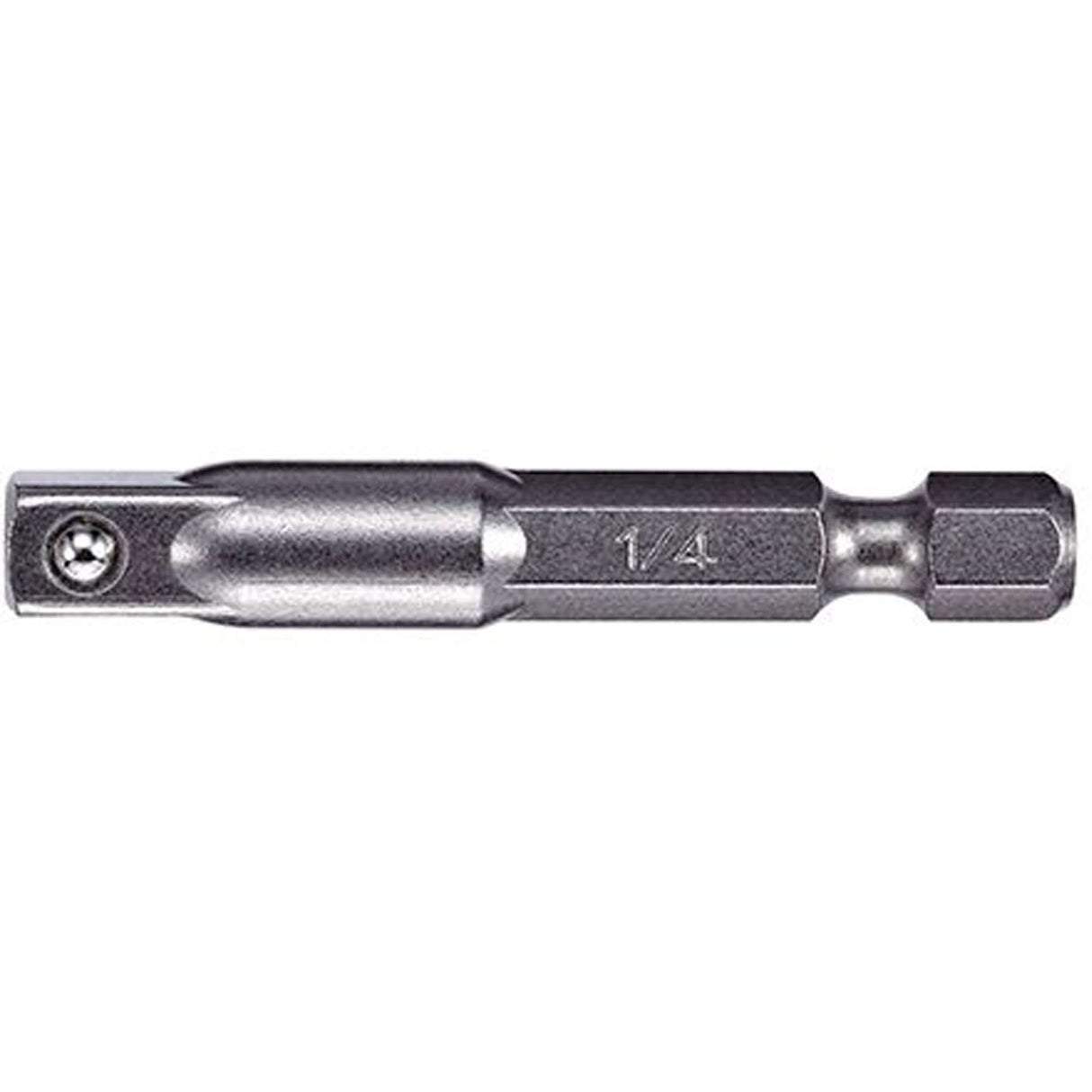 Adapter & Extension, 1/4" Drive Size, 1/4" Male Size, Ball, 4" L