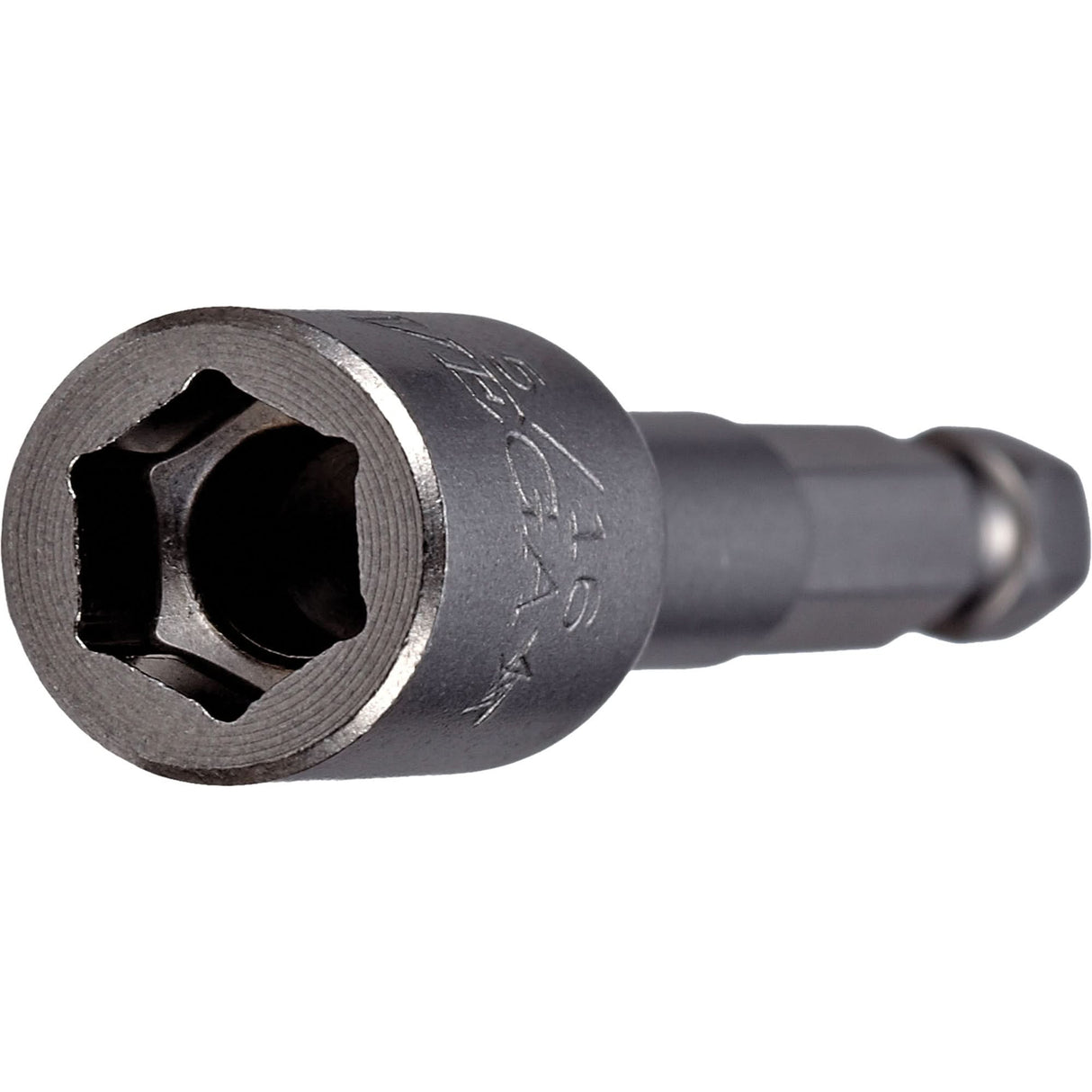 Nutsetter, 5/16" Tip, 1/4" Drive, 2-9/16" L, Non-Magnetic