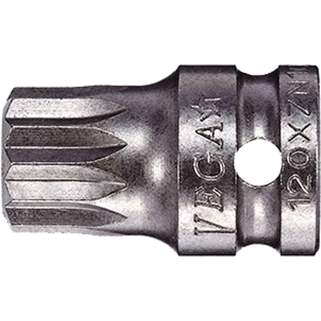Socket Bit, Triple Square, 10 x 3/4" L, 1/4" Drive