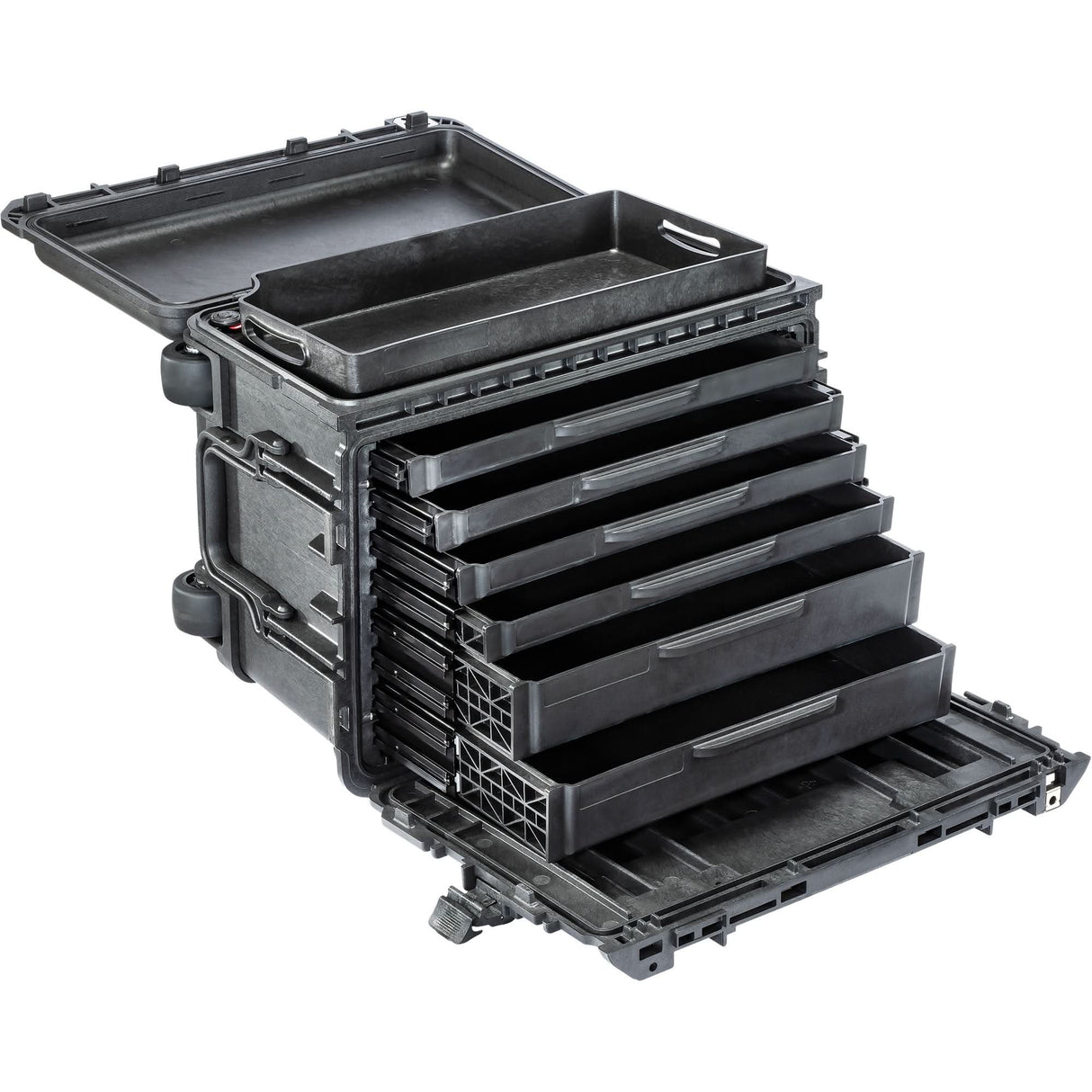 Gen 2 Mobile Tool Chest, 24" W, 6 Drawers, Black